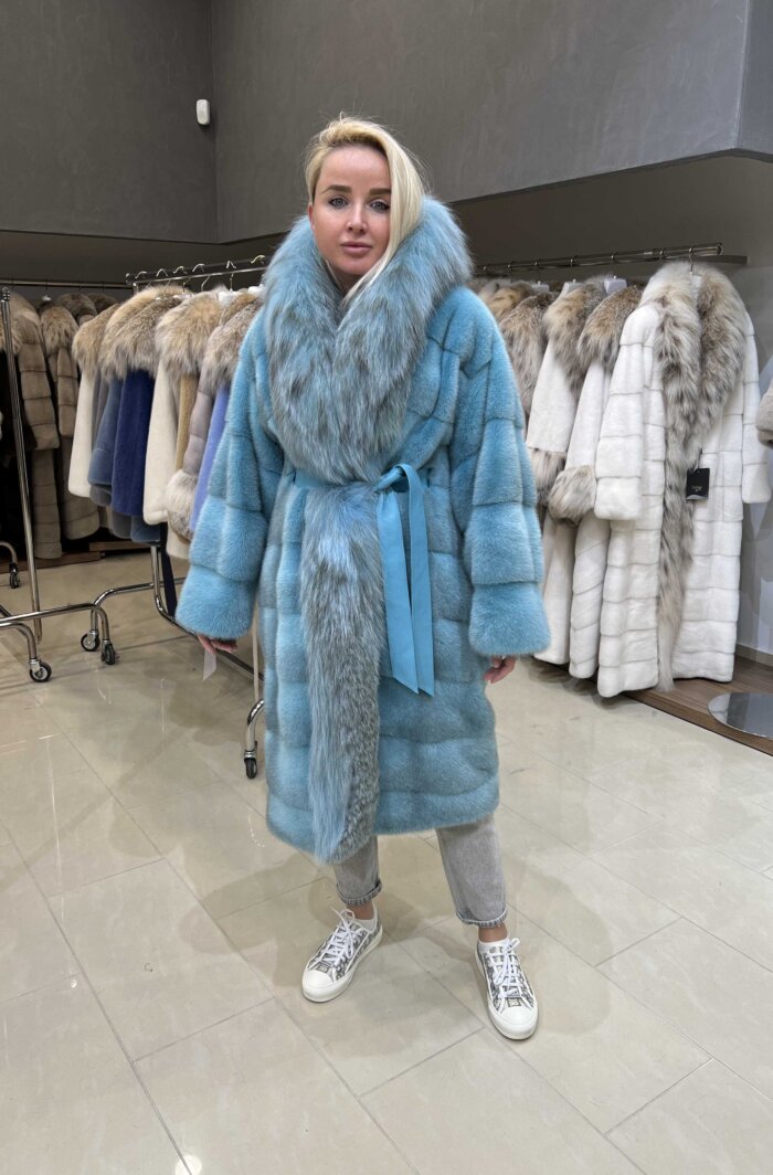 Дизайнерская шуба