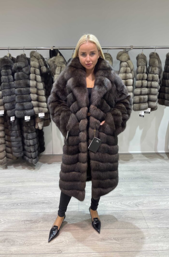 шуба из соболя седина 3