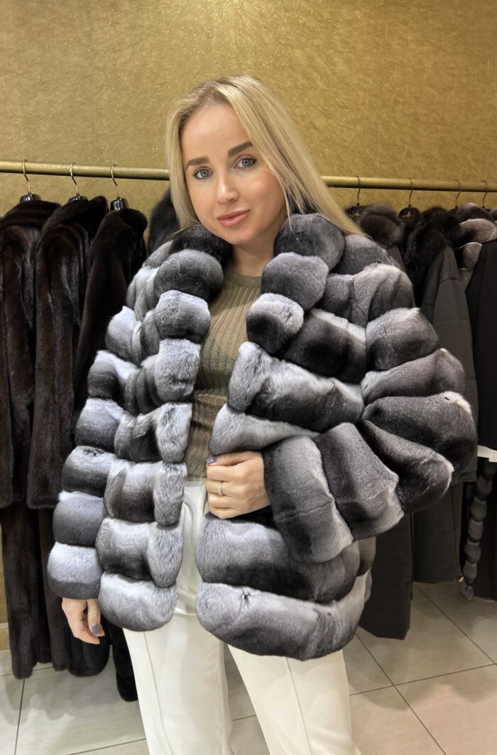 Шуба из шиншиллы