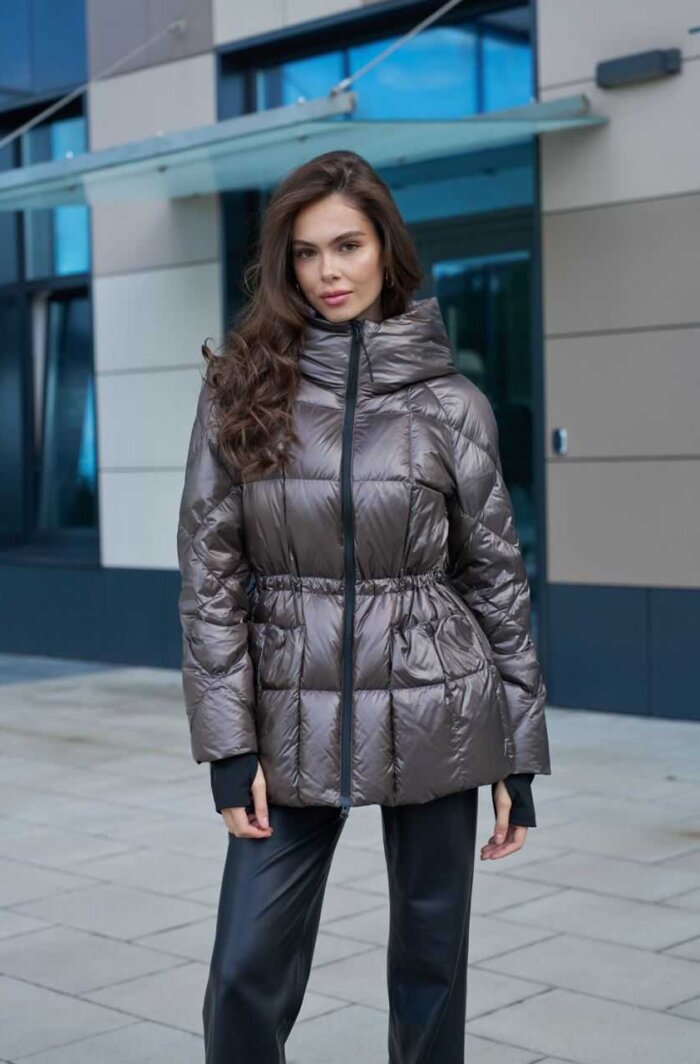 Premium пуховик из плащевой ткани Moncler