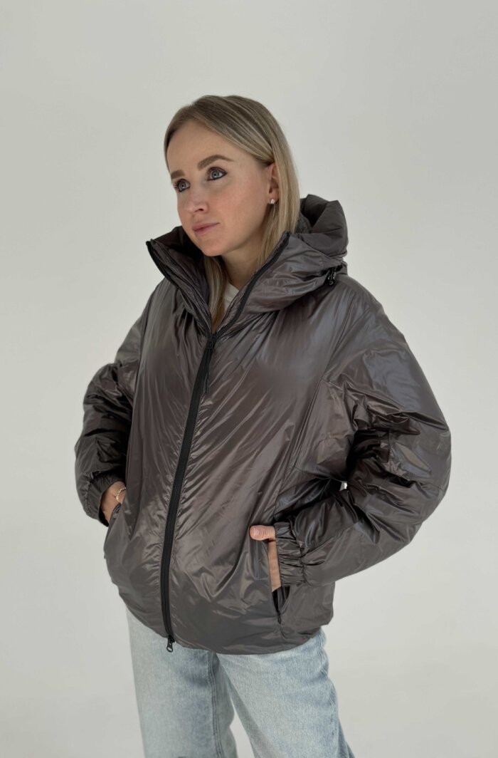 Пуховик из плащевки Moncler